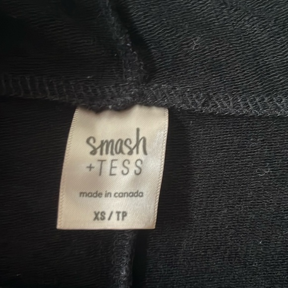 Smash + Tess Jilly Jogger Romper in Midnight Black - Picture 5 of 6